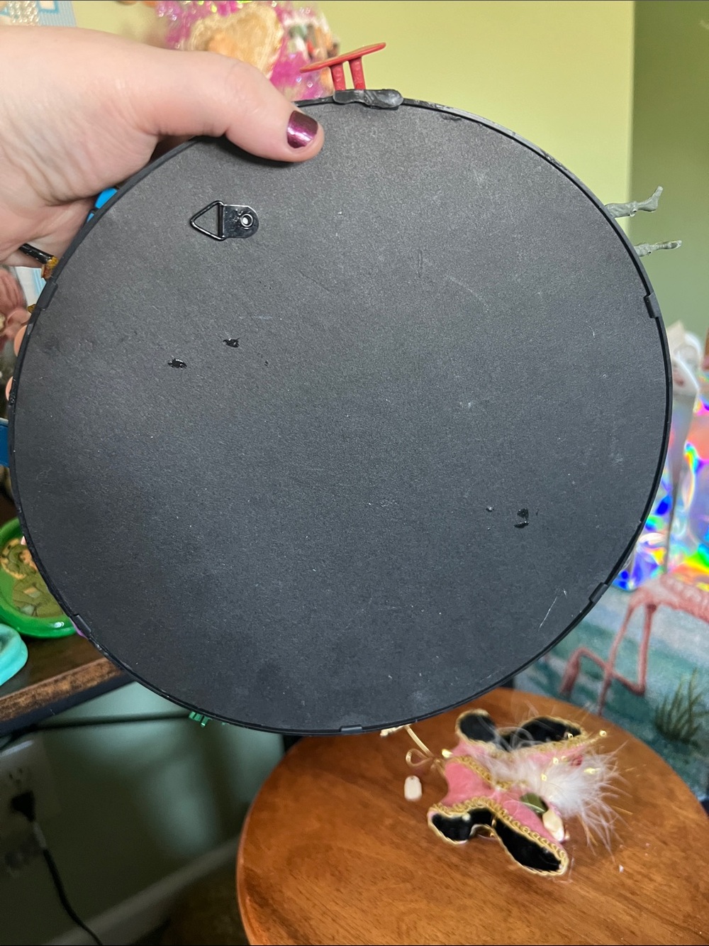 Handmade eclectic Decorative Trinket Mirror - Picture 4 of 9